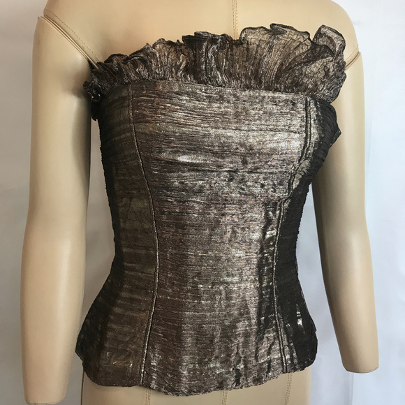 formal bustier top